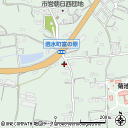 熊本県菊池市泗水町吉富228周辺の地図