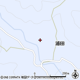 熊本県玉名郡玉東町浦田328周辺の地図