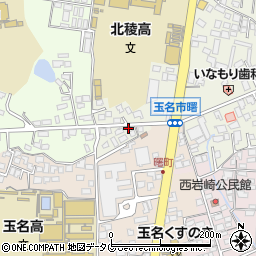 熊本県玉名市立願寺193周辺の地図