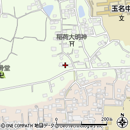 熊本県玉名市中尾187周辺の地図