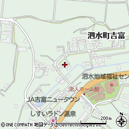 熊本県菊池市泗水町吉富2839周辺の地図