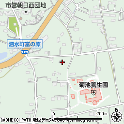熊本県菊池市泗水町吉富2266周辺の地図