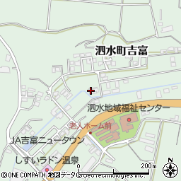 熊本県菊池市泗水町吉富2847周辺の地図