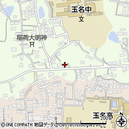 熊本県玉名市中尾459周辺の地図