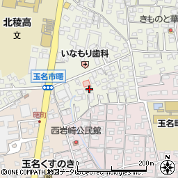 熊本県玉名市立願寺139周辺の地図
