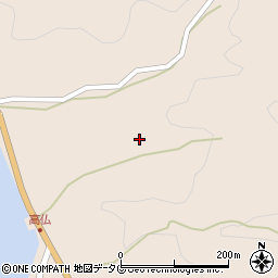 長崎県南松浦郡新上五島町荒川郷637周辺の地図