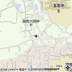 熊本県玉名市中尾287周辺の地図