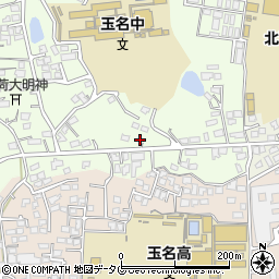 熊本県玉名市中尾454周辺の地図