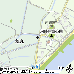 熊本県玉名市秋丸158-1周辺の地図