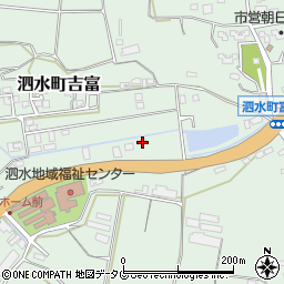 熊本県菊池市泗水町吉富3030周辺の地図