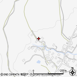 熊本県阿蘇市的石857-1周辺の地図
