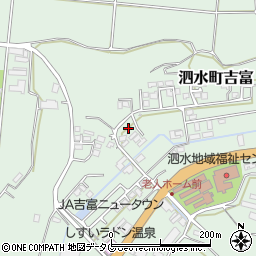 熊本県菊池市泗水町吉富2857周辺の地図