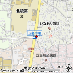 熊本県玉名市立願寺188周辺の地図