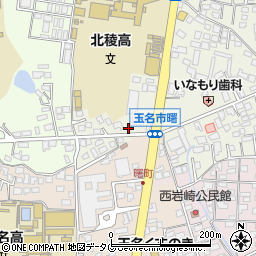 熊本県玉名市立願寺190周辺の地図