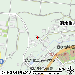 熊本県菊池市泗水町吉富2780周辺の地図