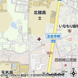 熊本県玉名市立願寺198周辺の地図