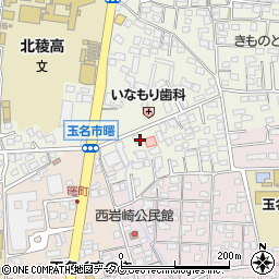 熊本県玉名市立願寺137周辺の地図
