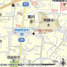 熊本県阿蘇市黒川1508-6周辺の地図