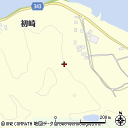 高知県四万十市初崎周辺の地図