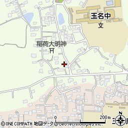 熊本県玉名市中尾290周辺の地図