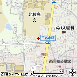 熊本県玉名市立願寺190-2周辺の地図
