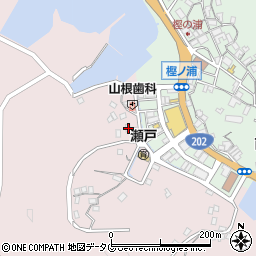 長崎県西海市大瀬戸町瀬戸福島郷1515周辺の地図