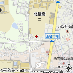 熊本県玉名市立願寺199周辺の地図