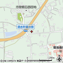 熊本県菊池市泗水町吉富2271周辺の地図