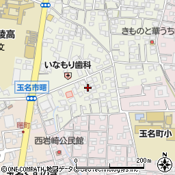 熊本県玉名市立願寺141周辺の地図
