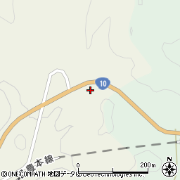 大分県佐伯市直川大字下直見2596-2周辺の地図