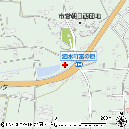 熊本県菊池市泗水町吉富3055周辺の地図