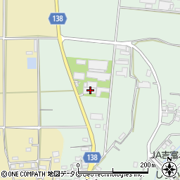 熊本県菊池市泗水町吉富2707周辺の地図