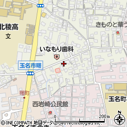 熊本県玉名市立願寺140-2周辺の地図