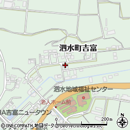 熊本県菊池市泗水町吉富2986周辺の地図