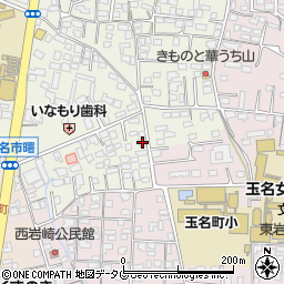 熊本県玉名市立願寺119-1周辺の地図