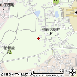 熊本県玉名市中尾209周辺の地図