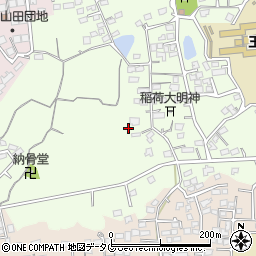 熊本県玉名市中尾209周辺の地図