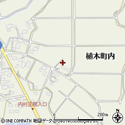 熊本県熊本市北区植木町内898周辺の地図