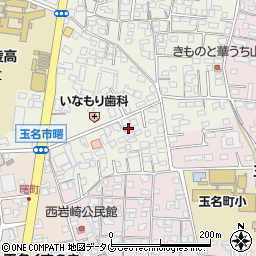 熊本県玉名市立願寺143周辺の地図