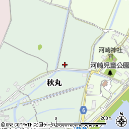熊本県玉名市秋丸139周辺の地図