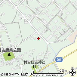熊本県菊池市泗水町吉富178周辺の地図