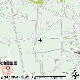 熊本県菊池市泗水町吉富423周辺の地図