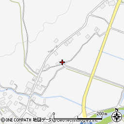 熊本県阿蘇市的石1011-4周辺の地図