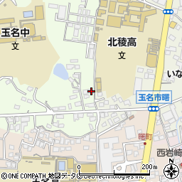 熊本県玉名市中尾500周辺の地図