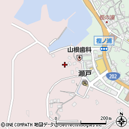 長崎県西海市大瀬戸町瀬戸福島郷1561周辺の地図