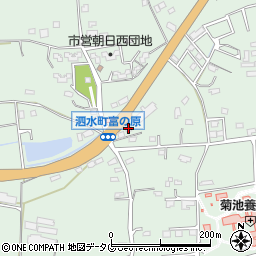 熊本県菊池市泗水町吉富2280周辺の地図