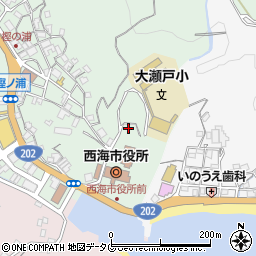 長崎県西海市大瀬戸町瀬戸樫浦郷220周辺の地図
