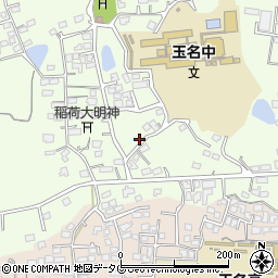 熊本県玉名市中尾419-6周辺の地図