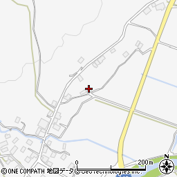熊本県阿蘇市的石1011周辺の地図