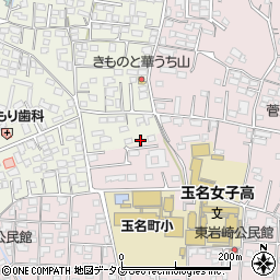 熊本県玉名市立願寺1周辺の地図